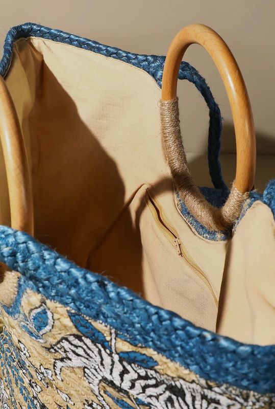 Palma Jute Tote Bag