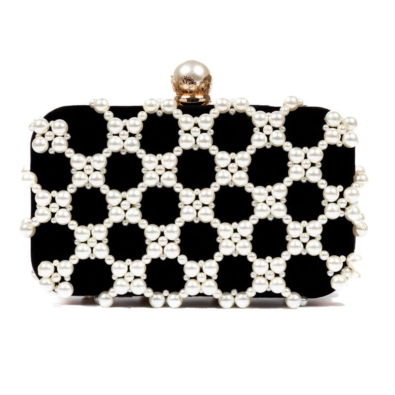 Pearl Clutch Black
