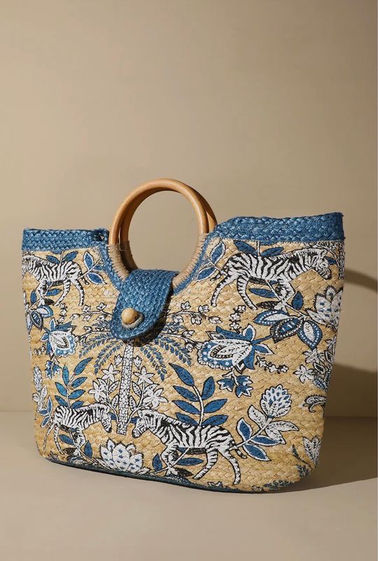 Palma Jute Tote Bag