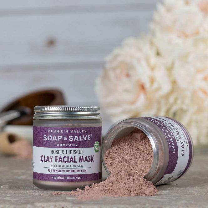 Hovedbilde Clay Mask Rose & Hibiscus