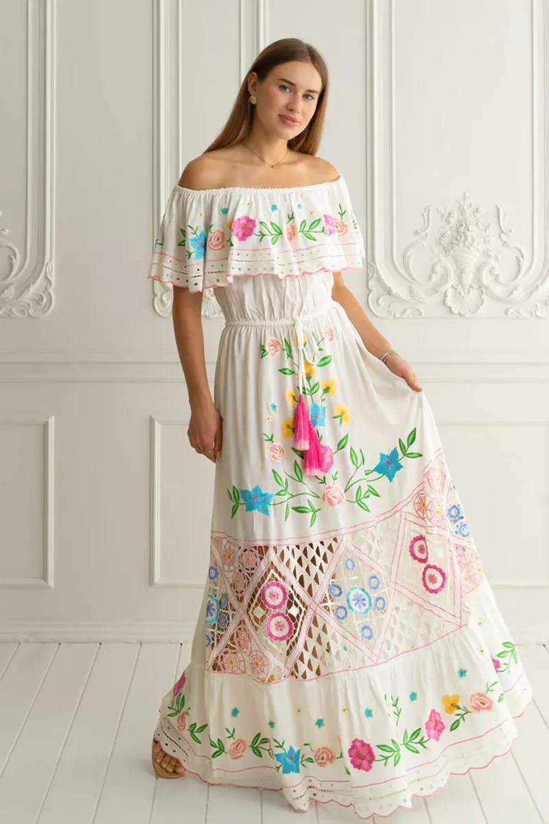 Sevilla Off The Shoulder Dress