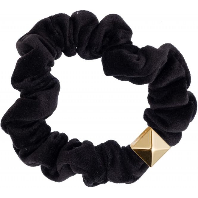 Hovedbilde Velvet Mini Scrunchie Black