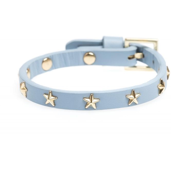 Hovedbilde Leather Star Stud Bracelet Mini Cool Blue