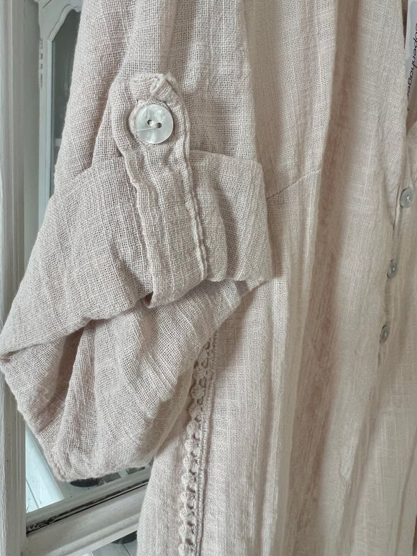 Mila Kjole Beige