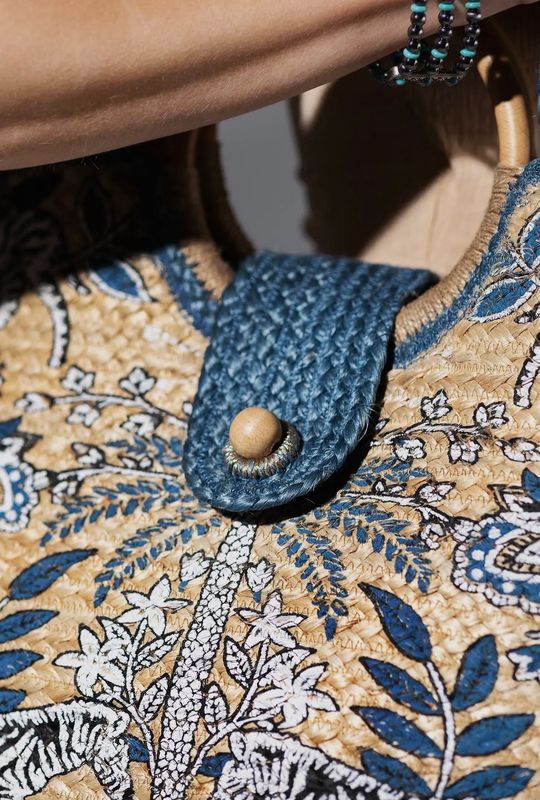 Palma Jute Tote Bag